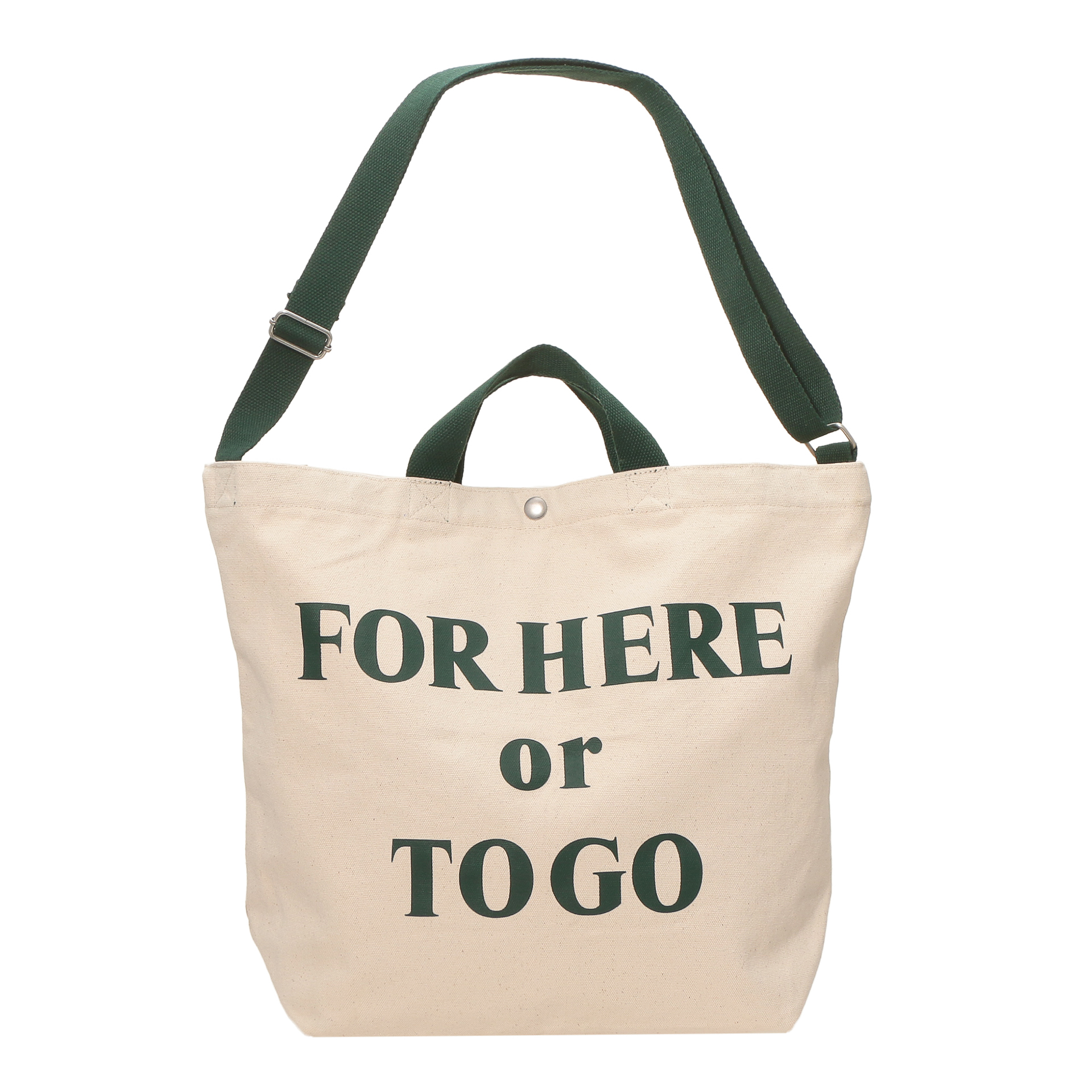 STARBUCKS STAND by BEAMS キャンバス LOGO トート（裏面）