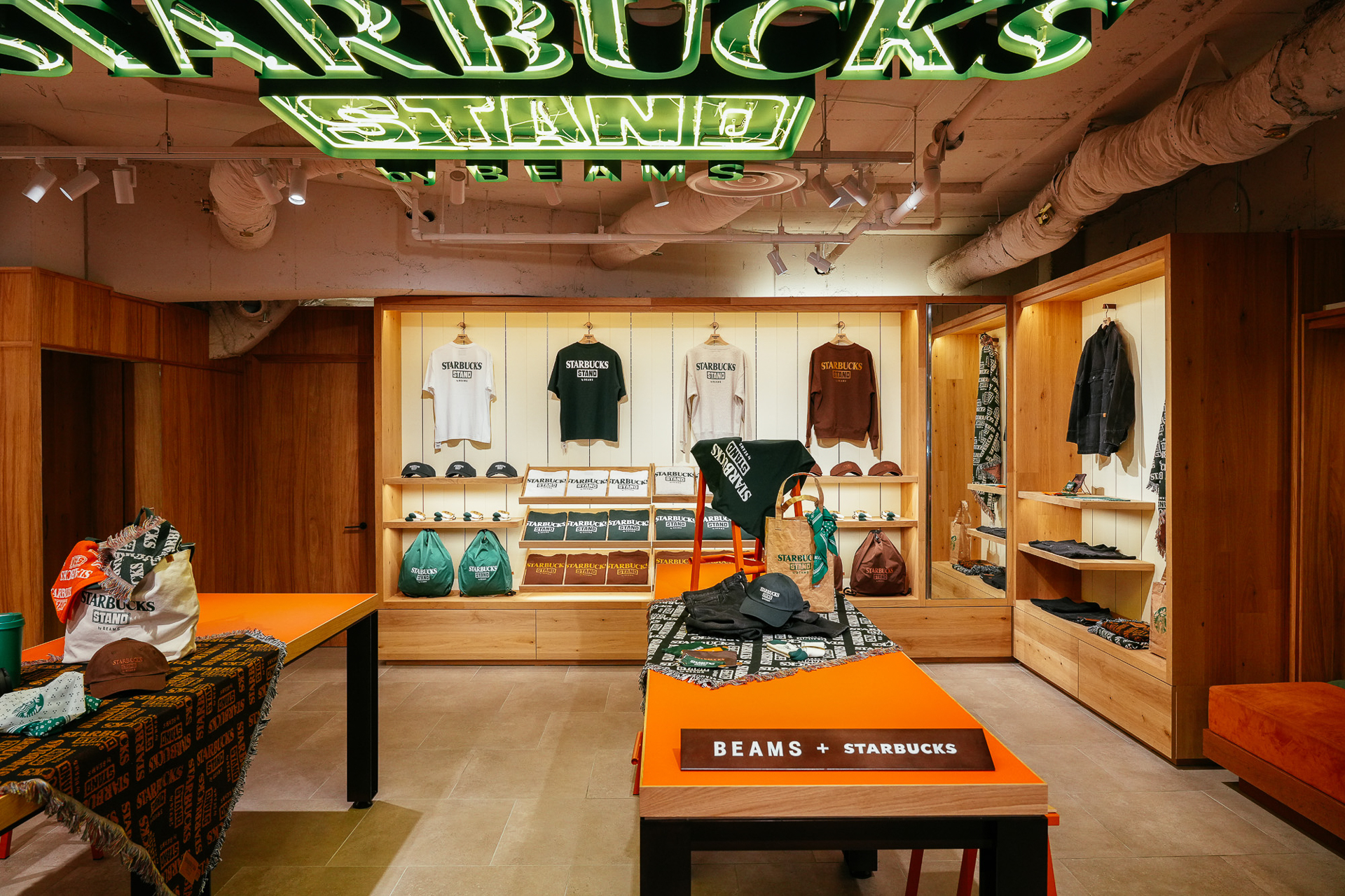 ビームス ライフ 横浜ではすべてのラインアップを展開している