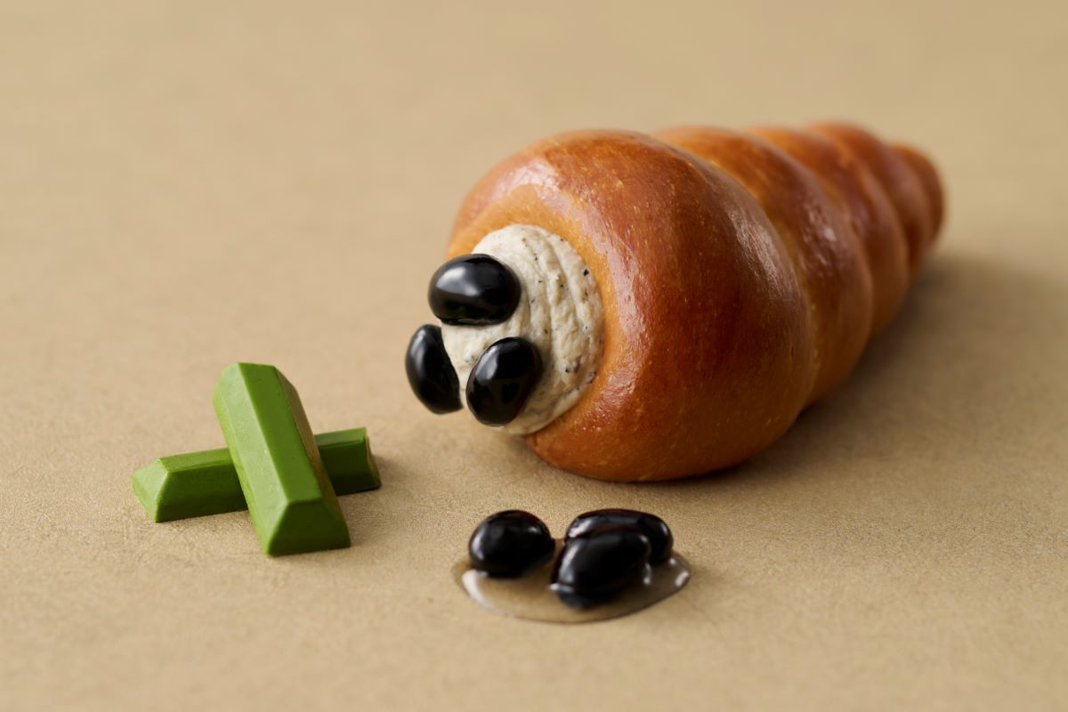 京都四条店限定の「コロネ（黒豆と抹茶）」