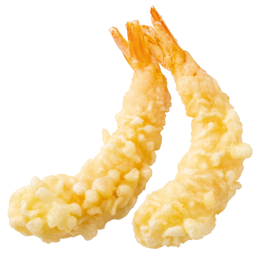 「単品 大海老天（2尾入り）」（290円）