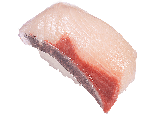 「国産活〆寒ぶり」（110円）