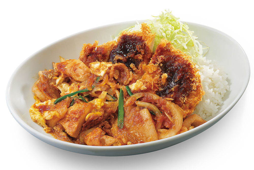 かつや「肉ライス」（979円/券売機店舗は980円）