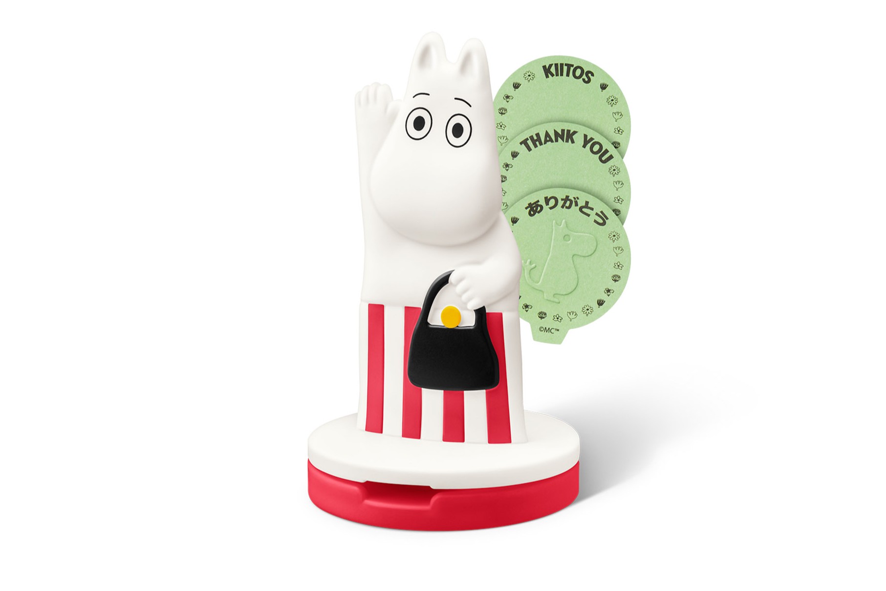 ムーミンママ シルエット型押しスタンプ