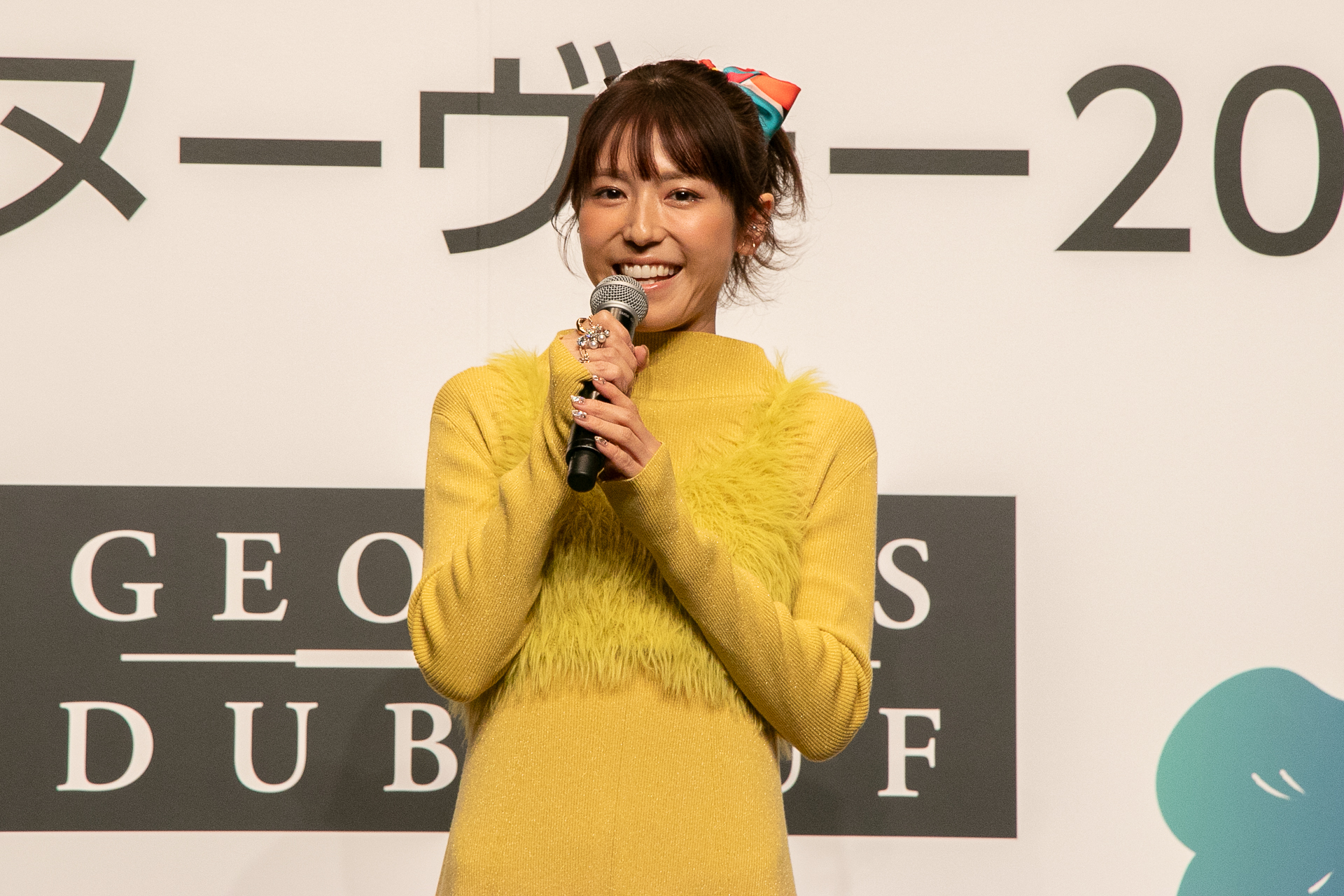 登壇した若槻千夏さん