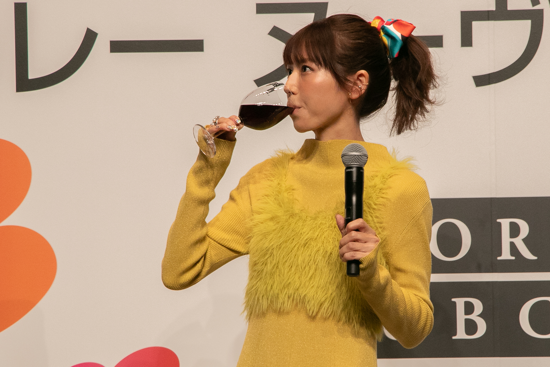 「すごくフルーティー」「おいしい」と若槻さん