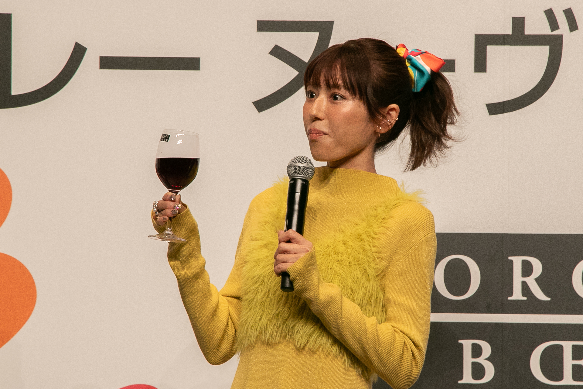 「すごくフルーティー」「おいしい」と若槻さん