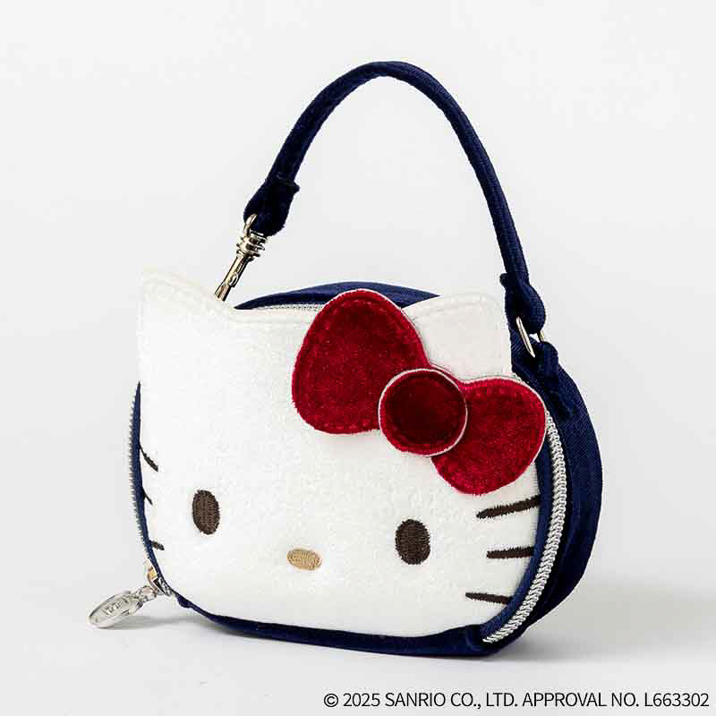 HELLO KITTY × BRILMY リップが縦に収納できる ズボラに優しいミニコスメポーチ BOOK VELOUR HELLO KITTY ver. SPECIAL PACKAGE