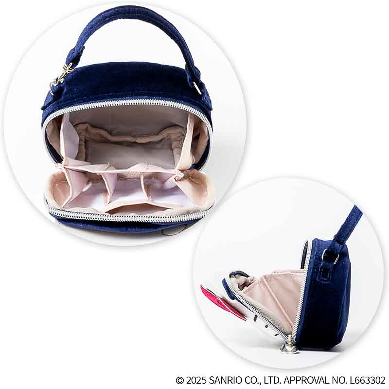 HELLO KITTY × BRILMY リップが縦に収納できる ズボラに優しいミニコスメポーチ BOOK VELOUR HELLO KITTY ver. SPECIAL PACKAGE