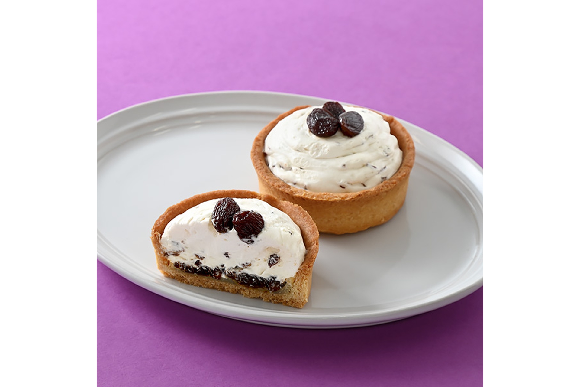 大人のラムレーズンタルト