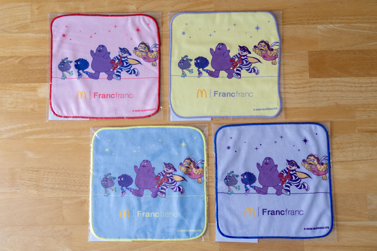 パステルカラーがかわいい