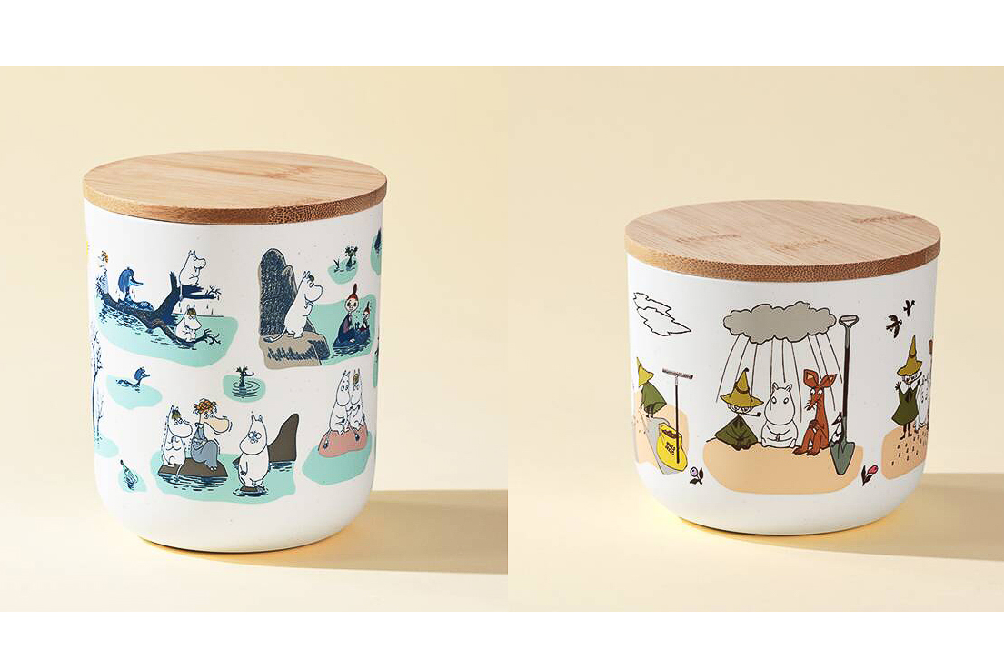 カルディコーヒーファーム「ムーミン エコマテリアル コンテナ」