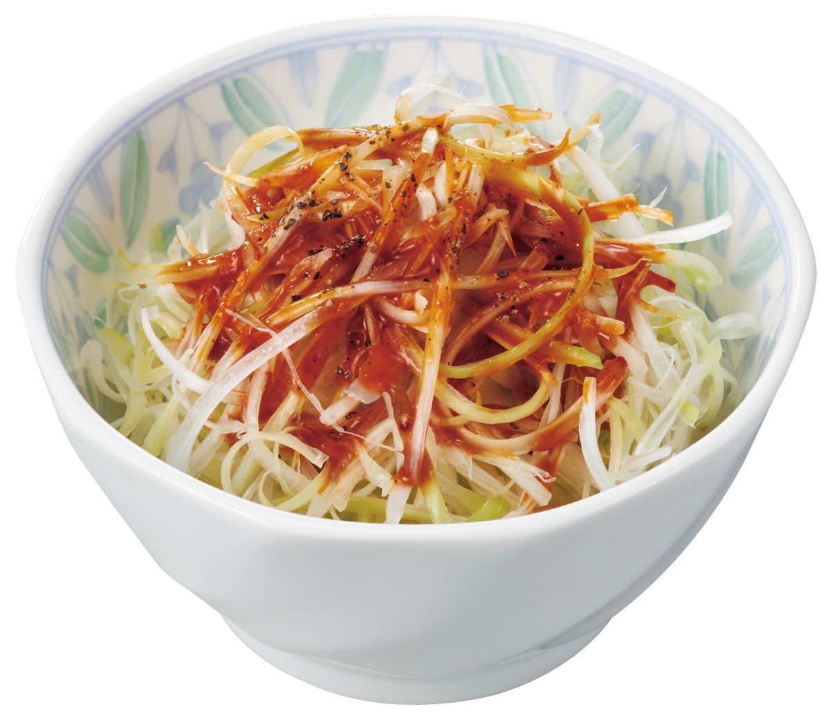 「赤だれ白髪ねぎ 単品」（210円）