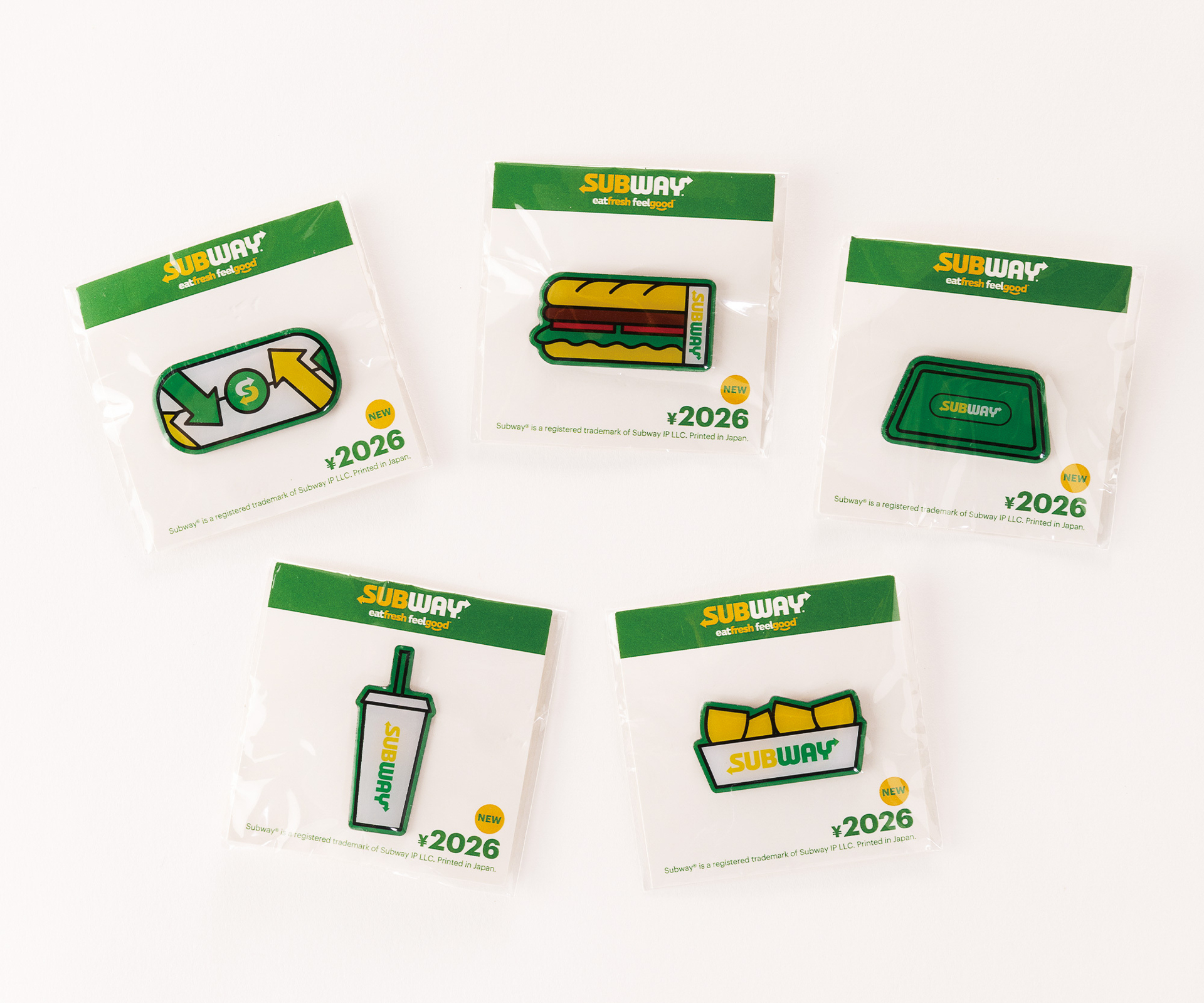 「ピンバッチ」5種からランダムで1つ