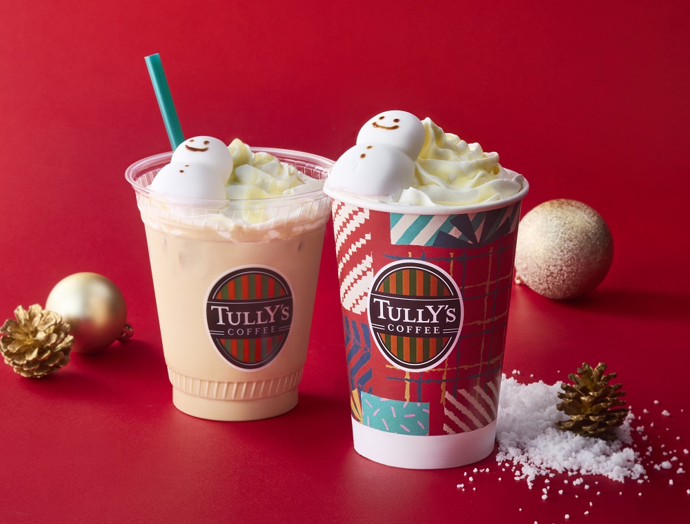 タリーズスノーマンラテ（Tallのみ 710円）