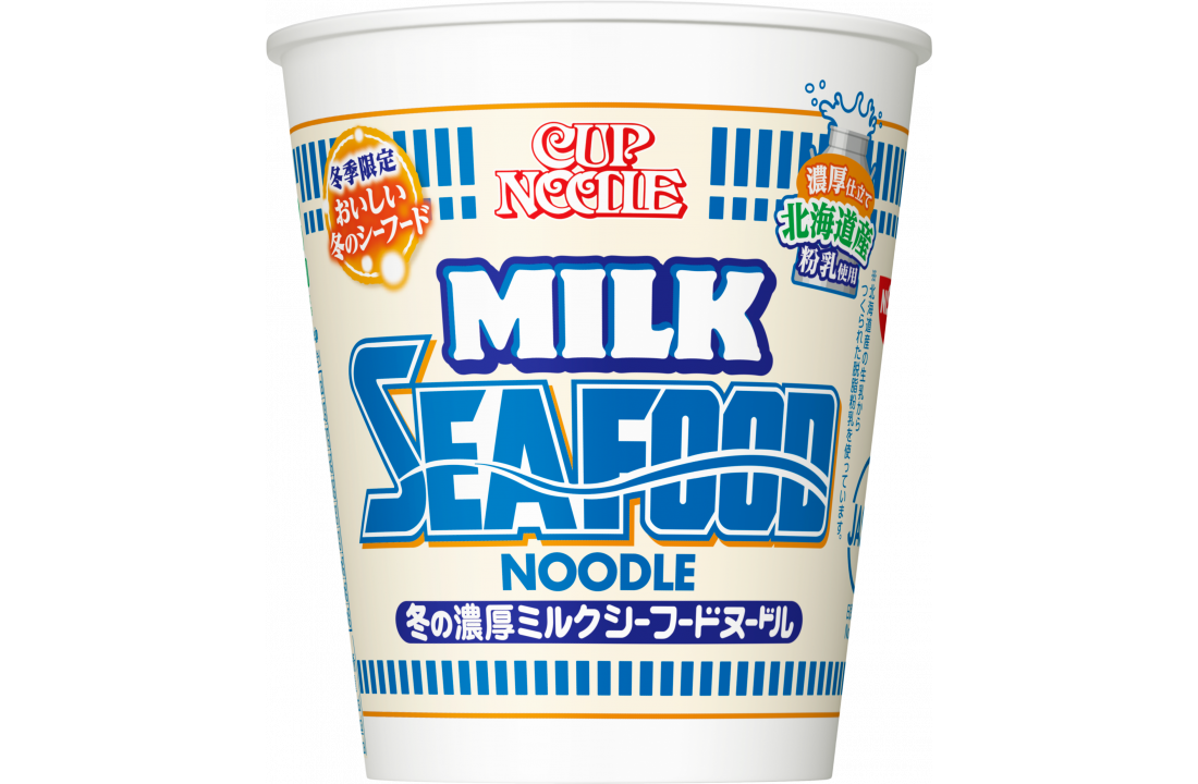 日清食品「カップヌードル 冬の濃厚ミルクシーフードヌードル」
