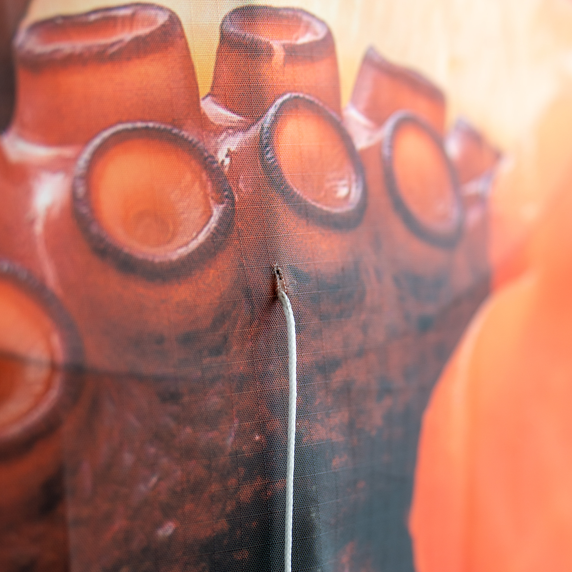 「ひっぱりだこ飯」を凧にデザイン