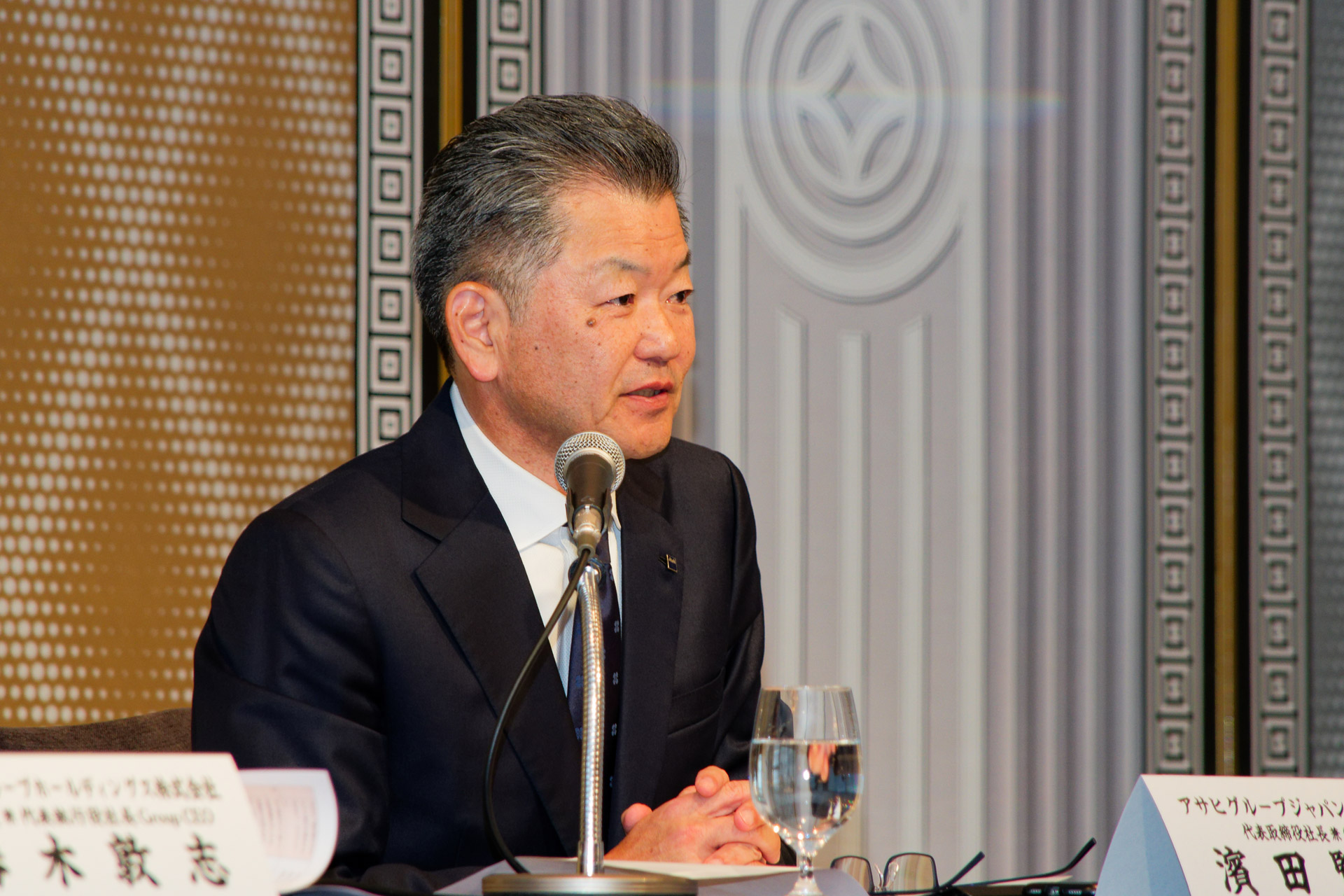 アサヒグループジャパン株式会社 代表取締役社長兼CEO 濱田賢司氏