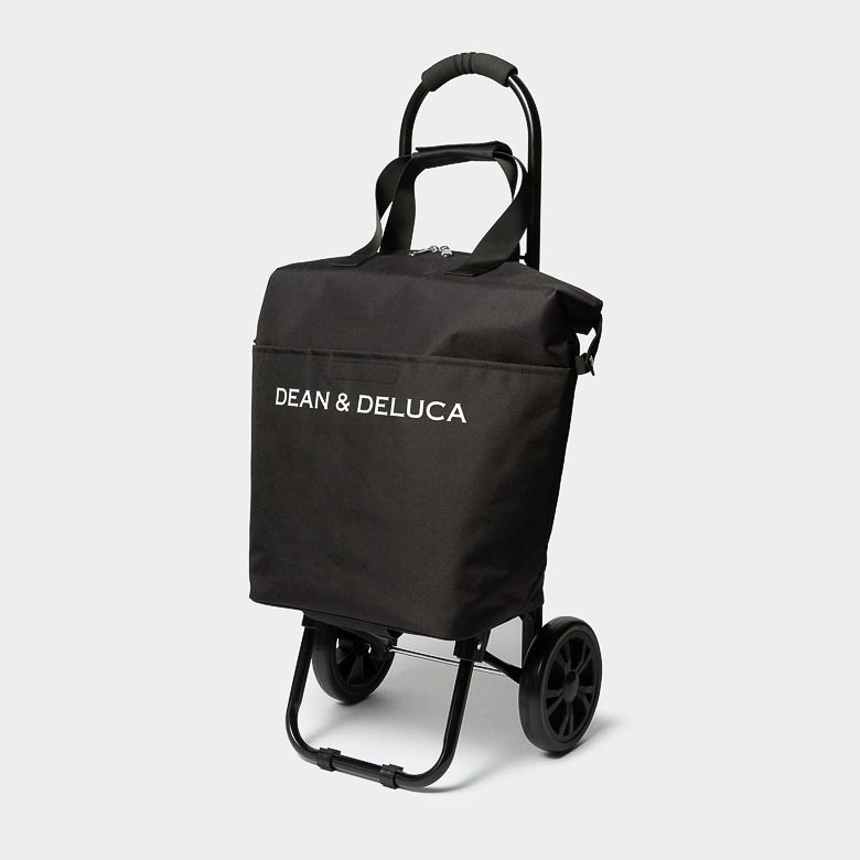 DEAN & DELUCA、肩掛けでもキャリーでも使える保冷・保温エコバッグ