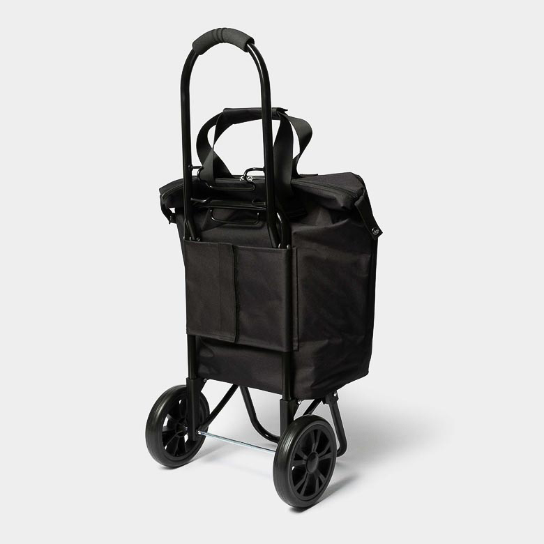 DEAN & DELUCA、肩掛けでもキャリーでも使える保冷・保温エコバッグ