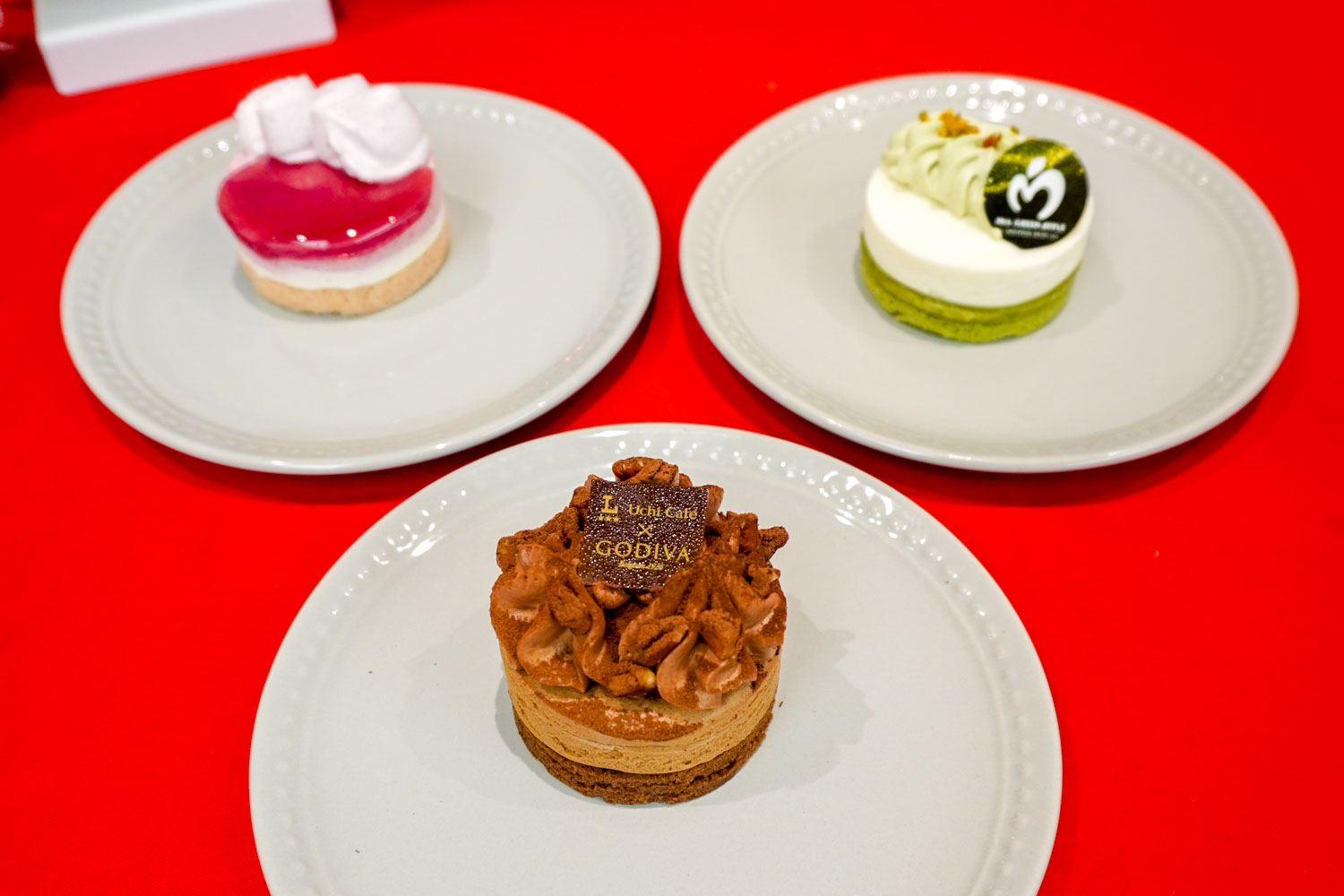 自分のケーキを自由に選べる個食用ケーキ