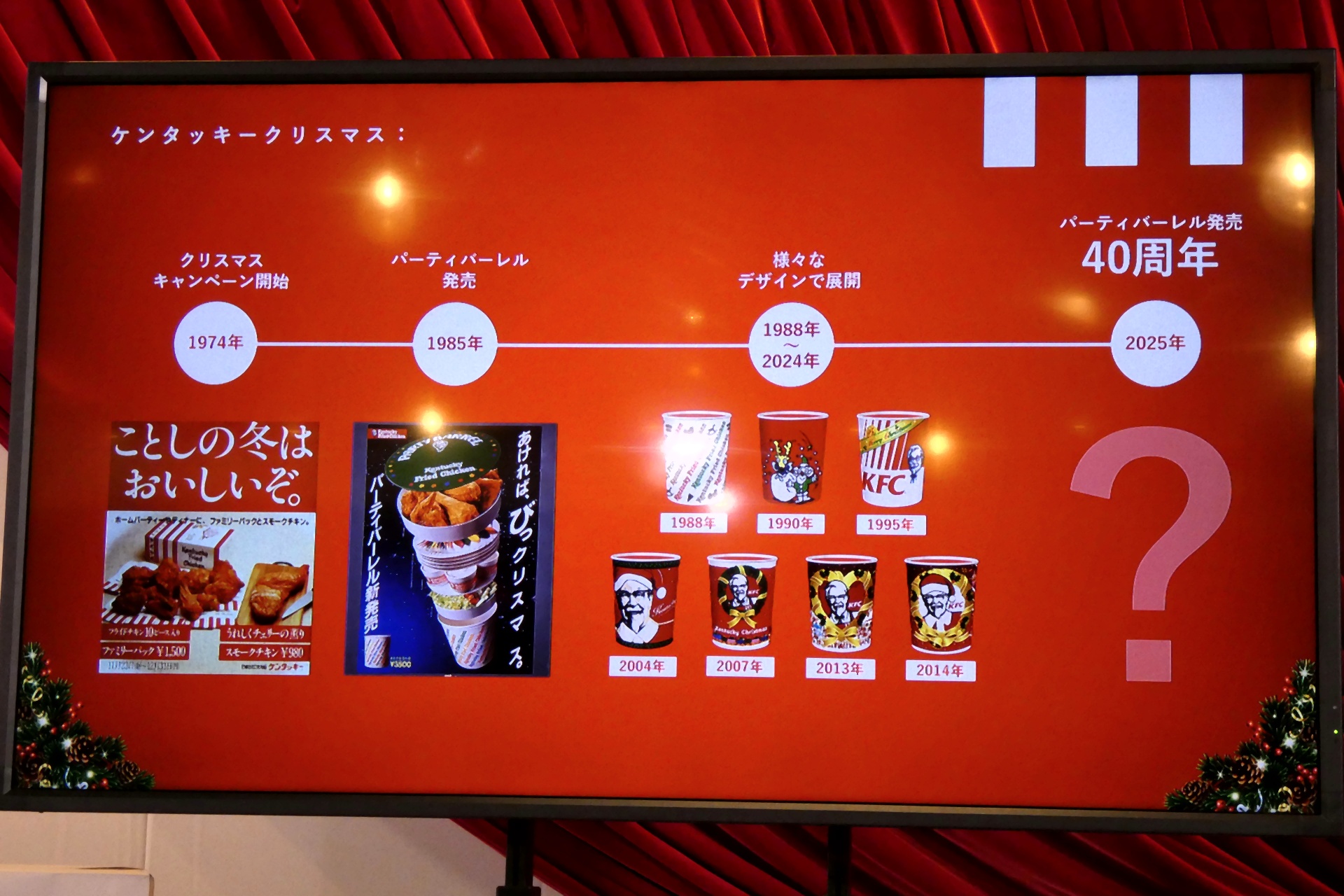 「パーティバーレル」40周年