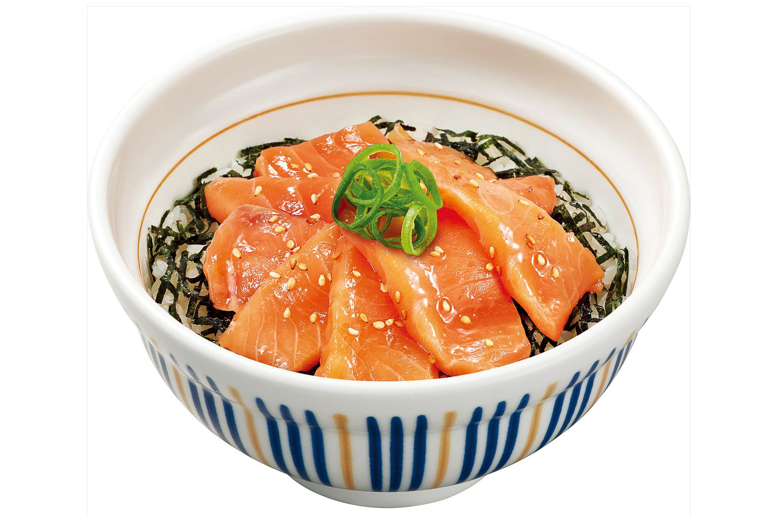 「サーモン丼」（ごはん小盛 890円/並盛 920円/ごはん大盛 1010円）