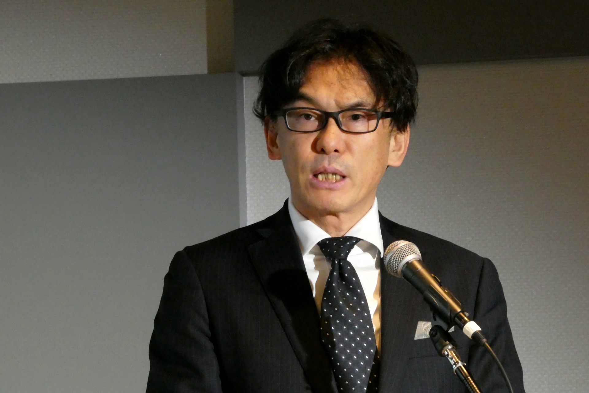 常務執行役員 マーケティング本部長の赤木康孝氏