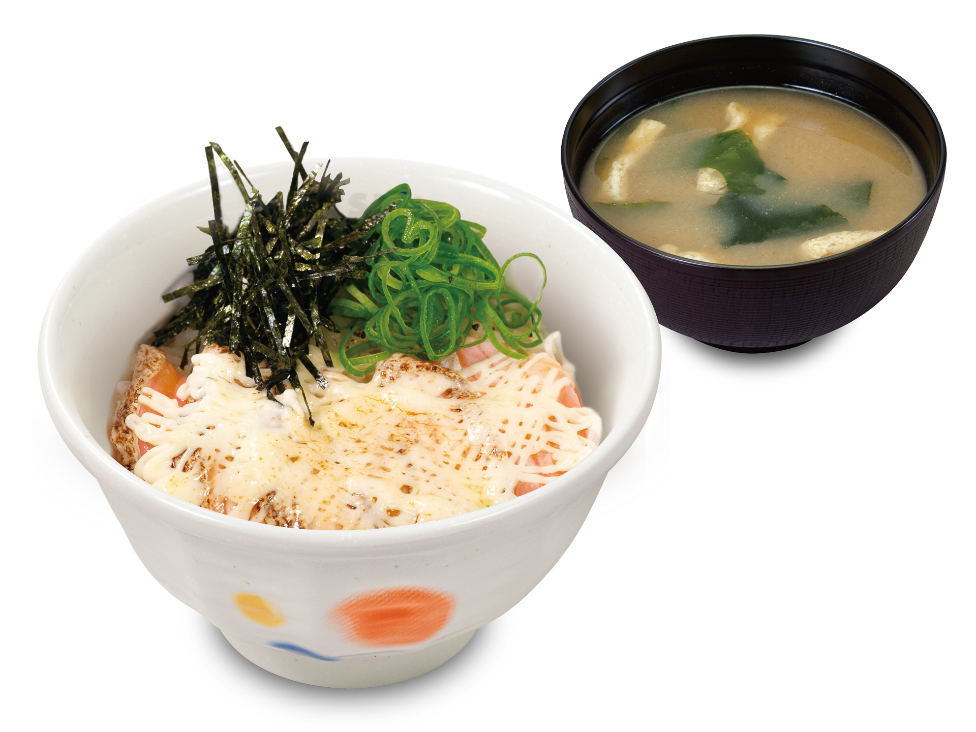 炙りマヨサーモン丼