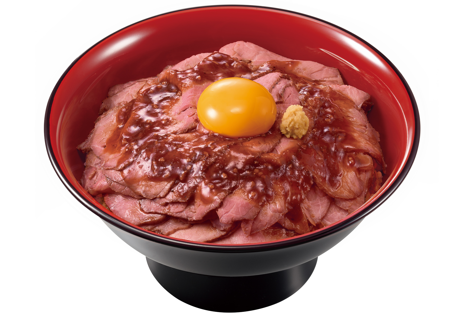 すき家「ローストビーフ丼」（メガ 2040円）