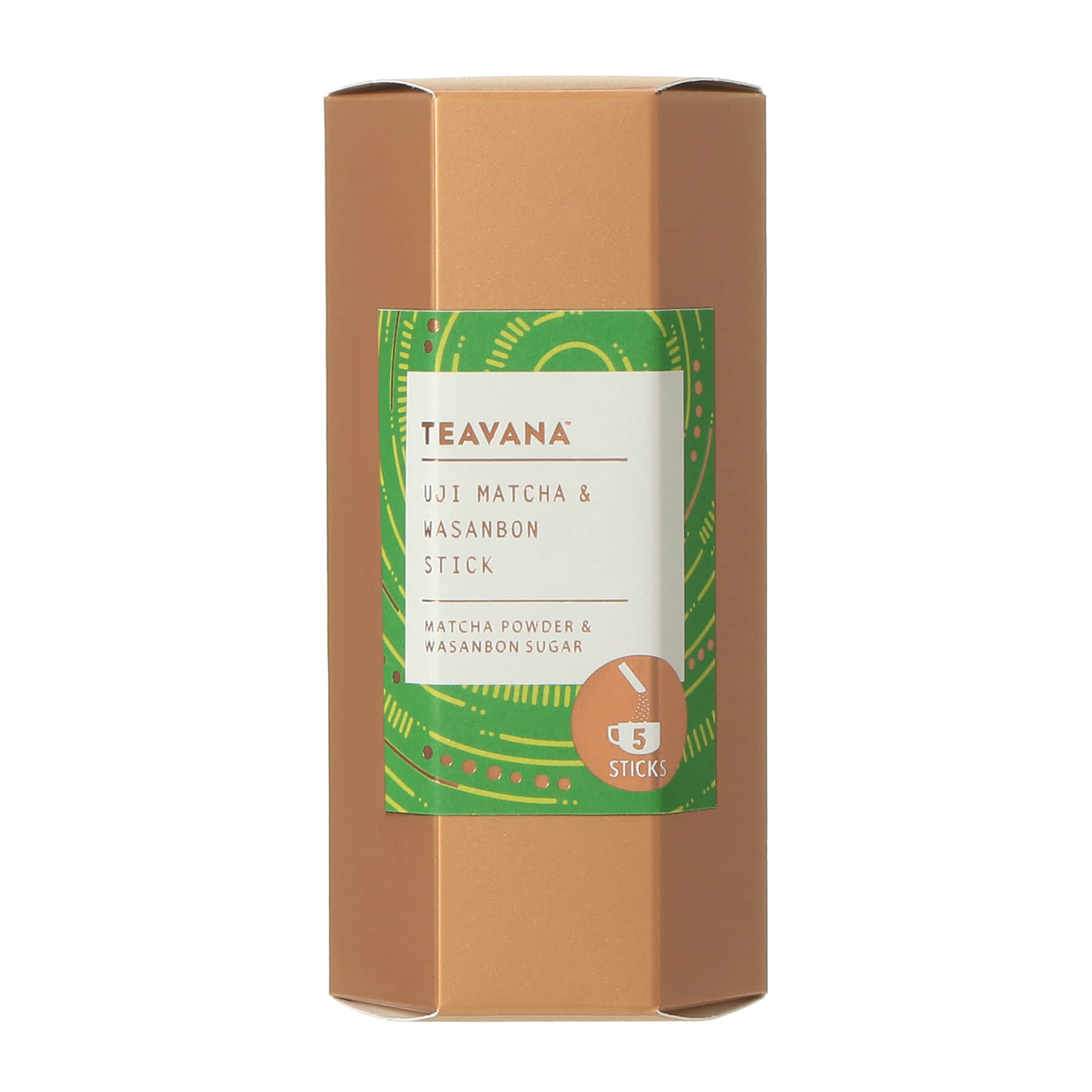 「スターバックス TEAVANA 宇治抹茶＆和三盆スティック 5本入り」（2680円）