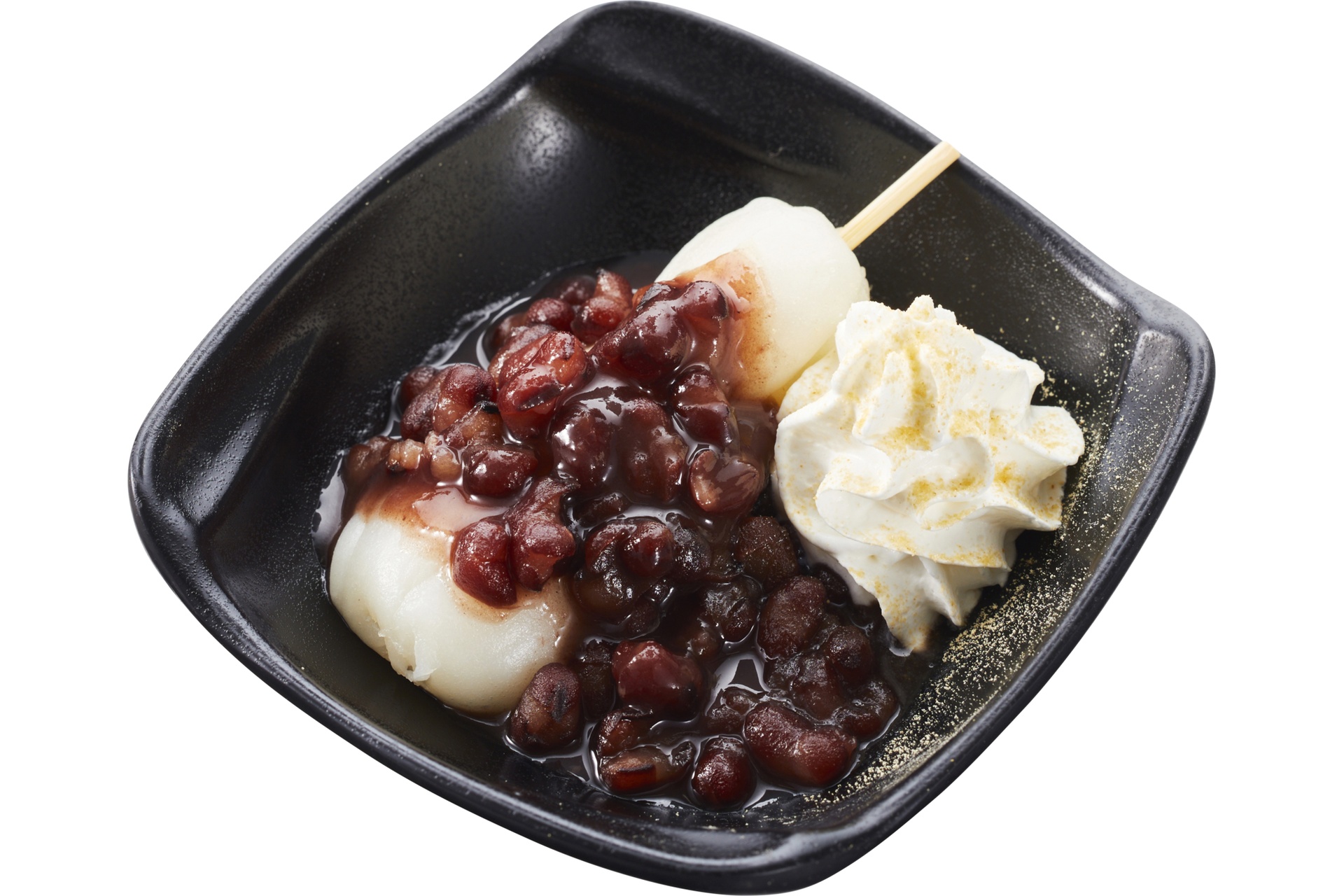 北海道産あずきのふわもちクリームぜんざい