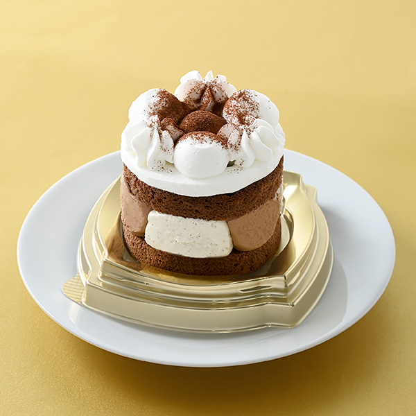 「チョコレートバニラケーキ」（528円）