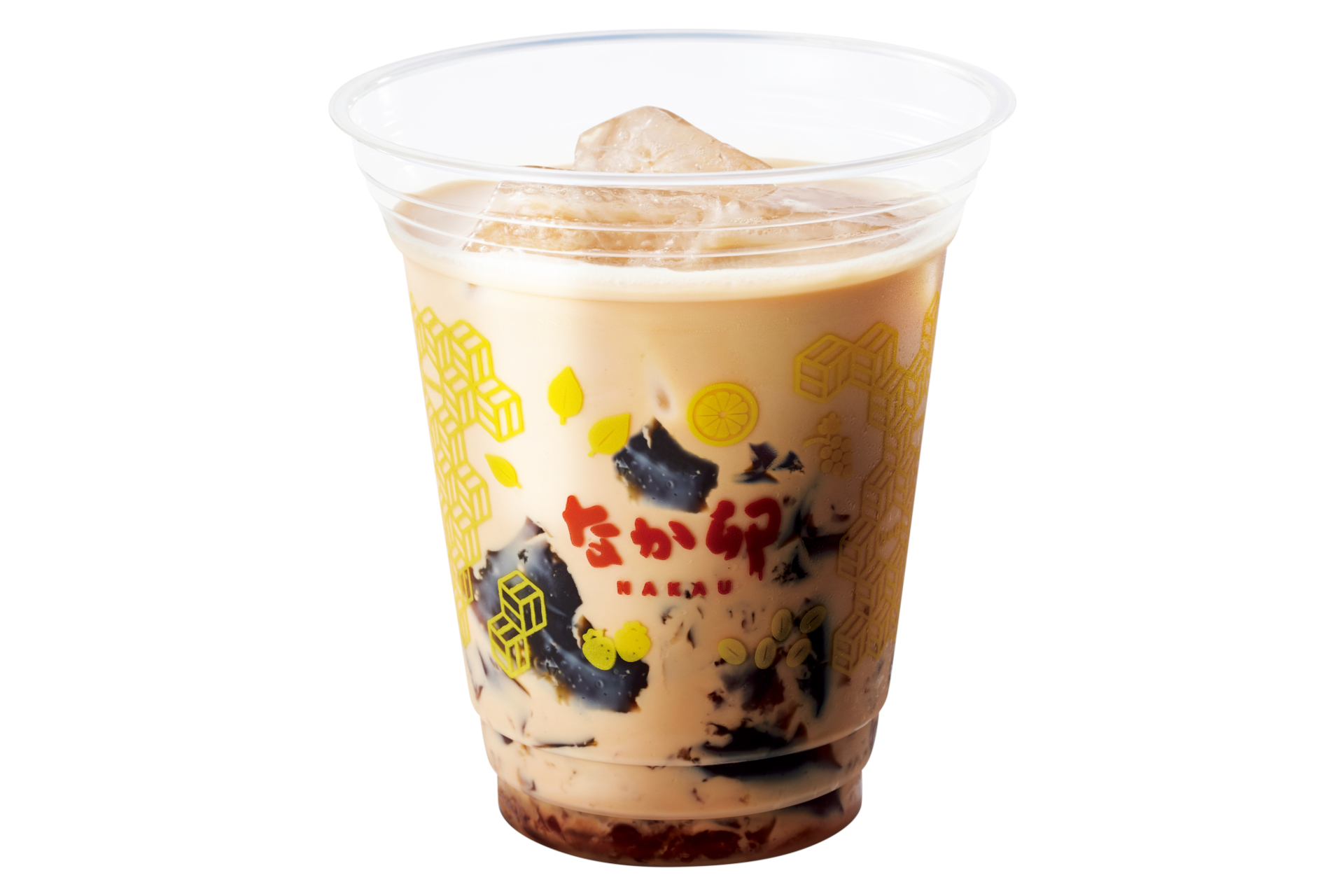 なか卯「黒糖ゼリー紅茶ラテ」