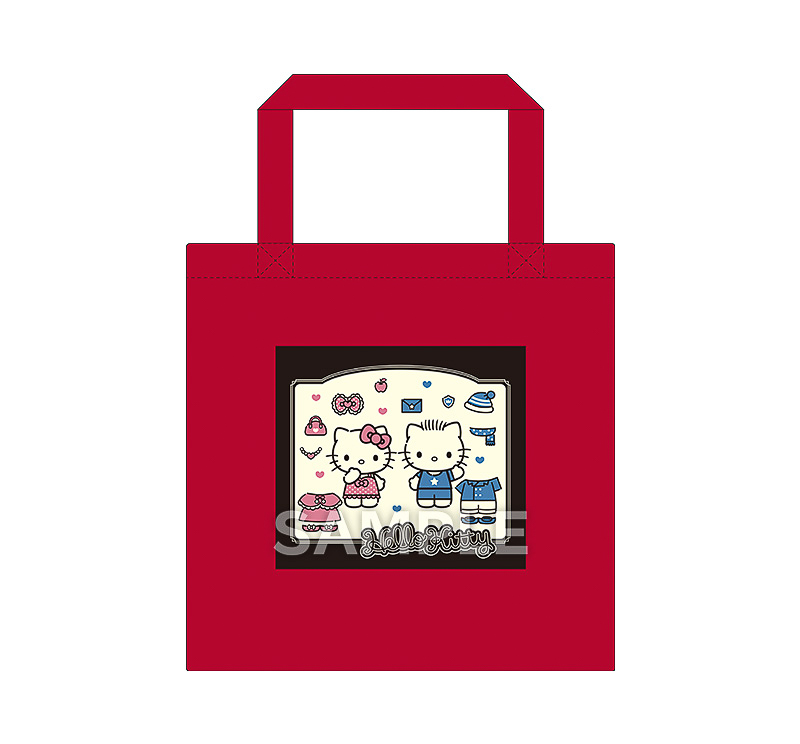 ポケット付きミニバッグ