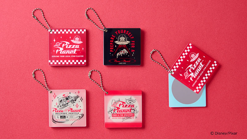 「アクリルミラー（全4種）」（各1100円）