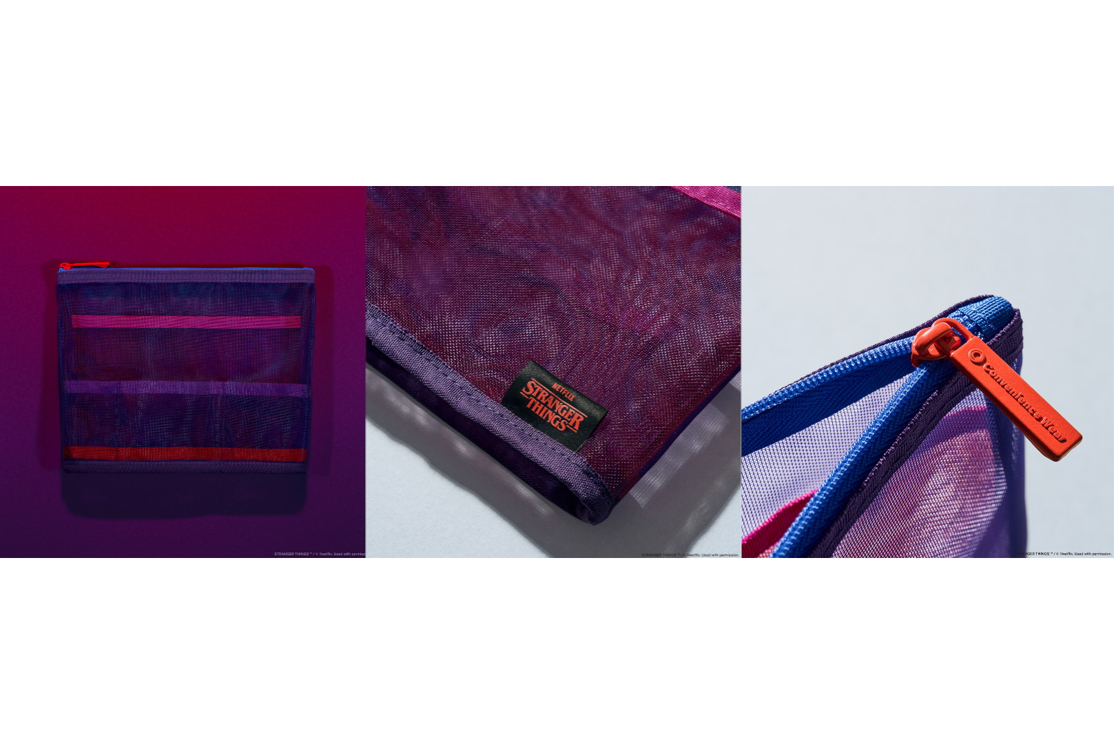 メッシュポーチ（ストレンジャー・シングス）