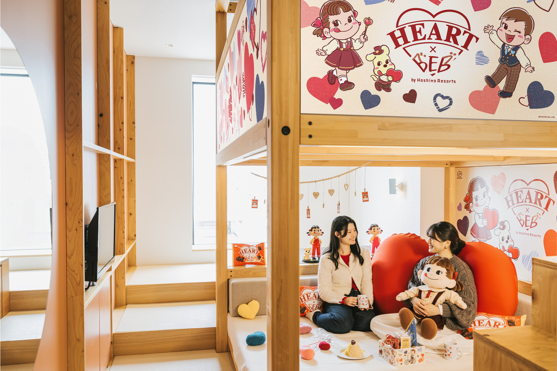 BEB5軽井沢とBEB5土浦ではコラボルームが展開