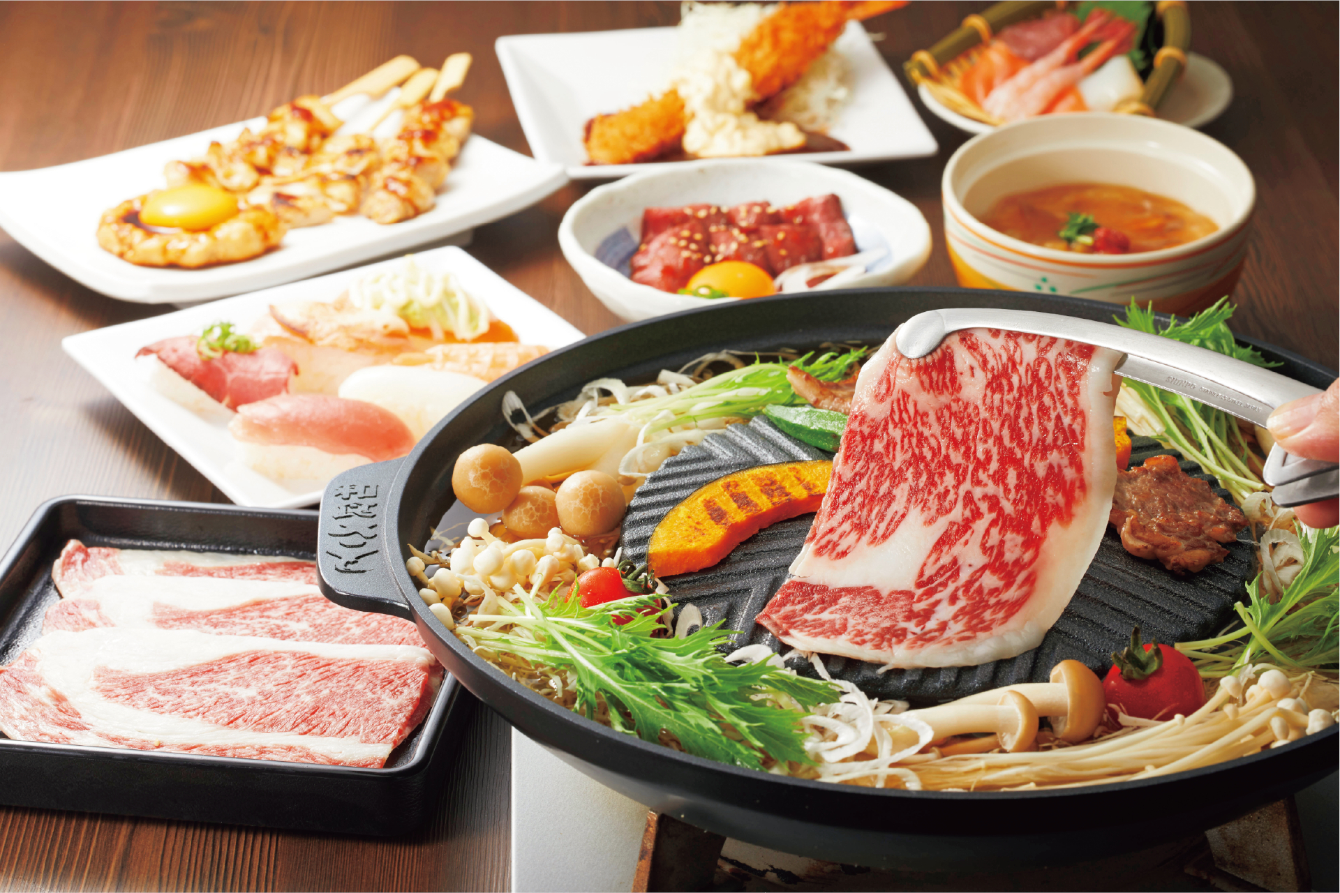 和食さと「黒毛和牛フェア」