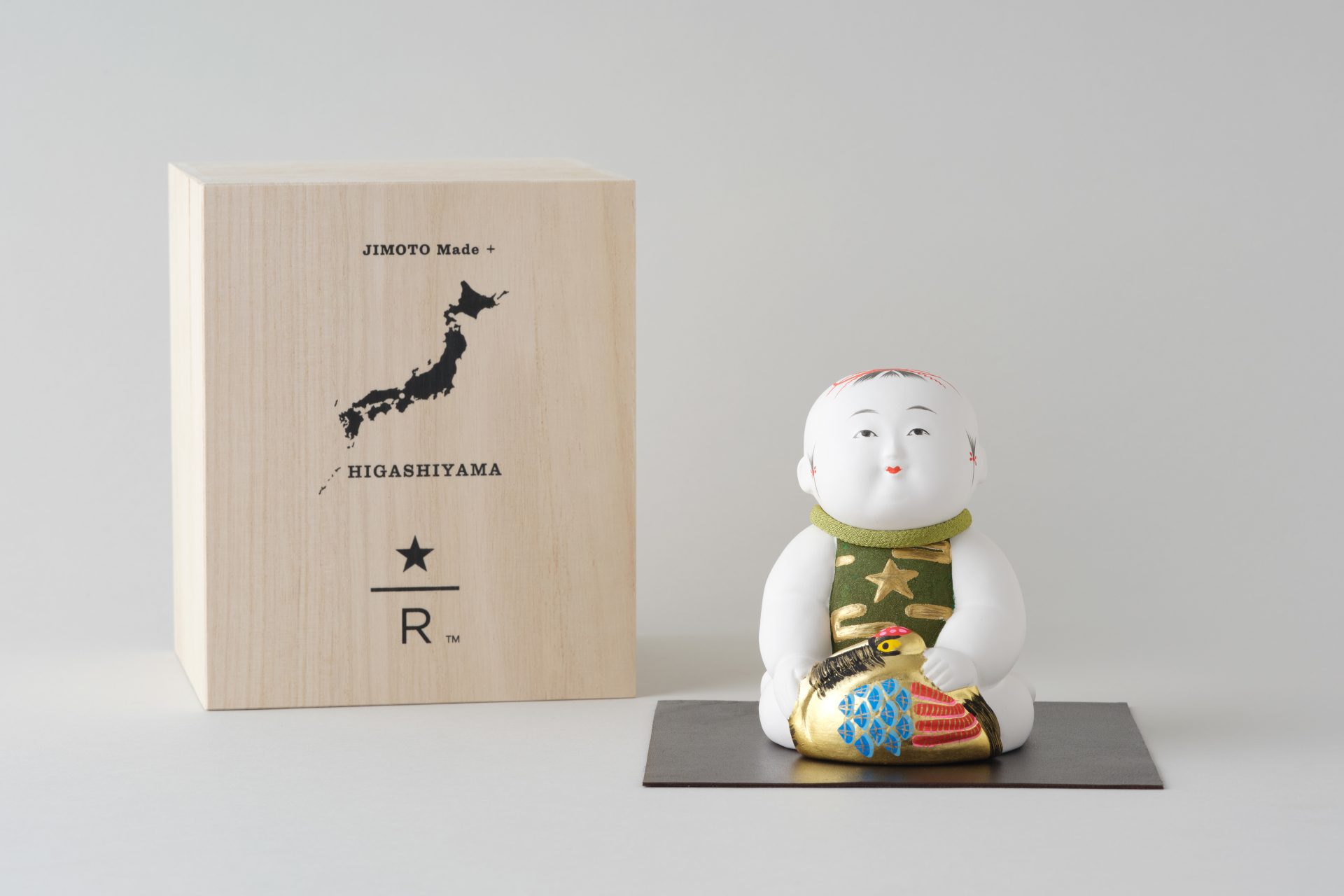 「JIMOTO Made＋ 東山 御所人形鶴持」6万円