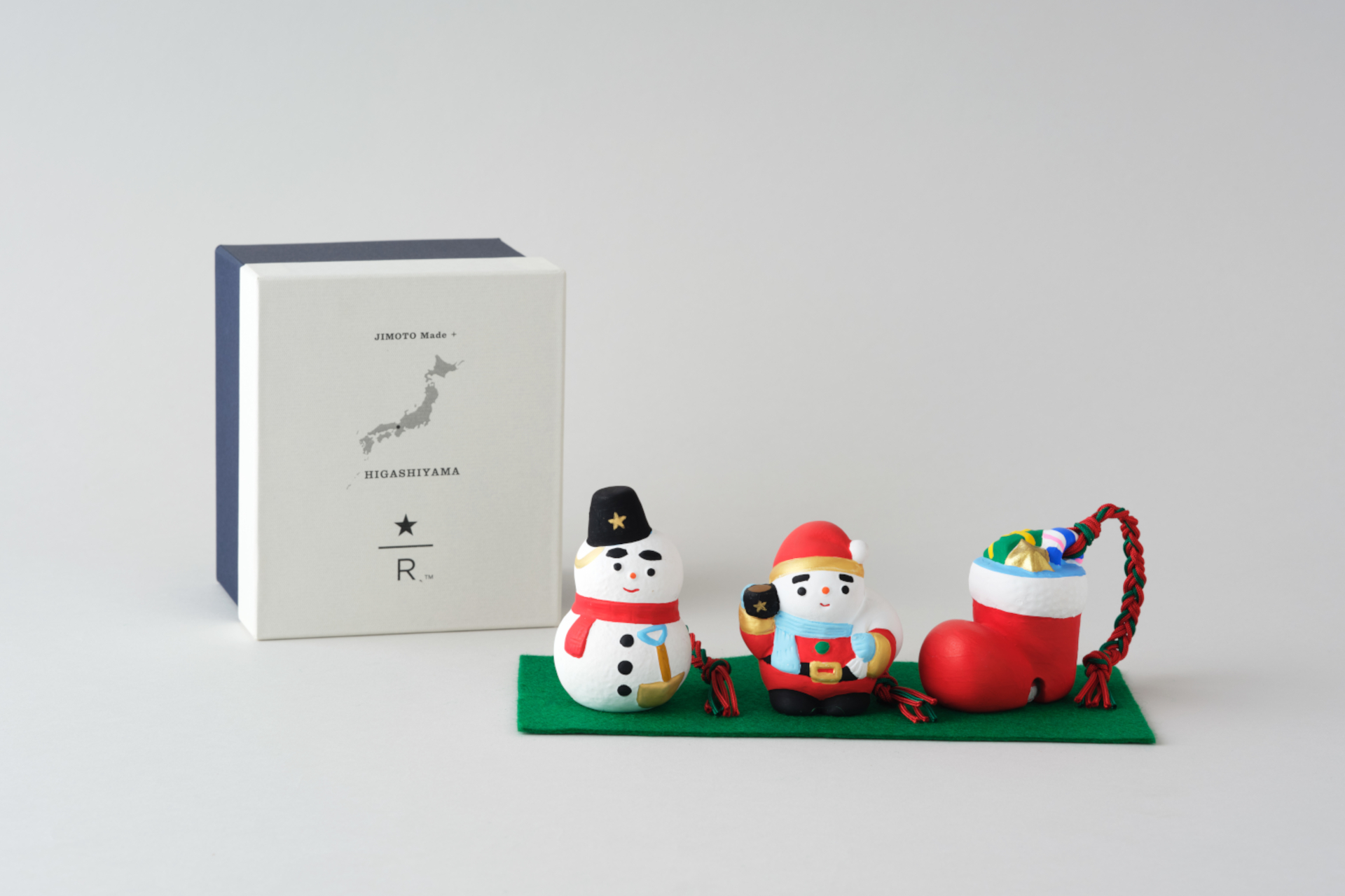 「JIMOTO Made＋ 東山 クリスマス土鈴」（1万5000円）