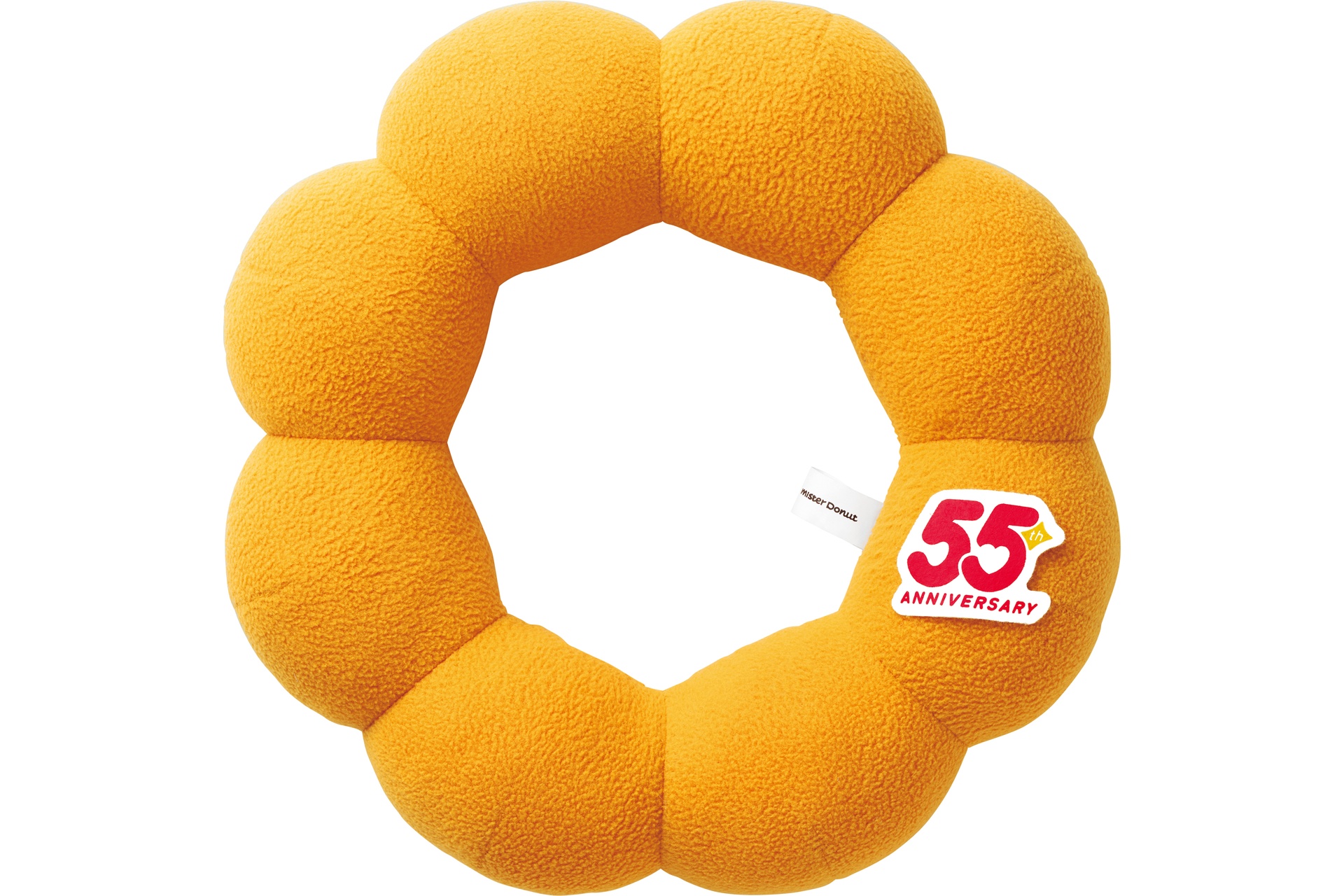 ポン・デ・リング型ぬいぐるみ