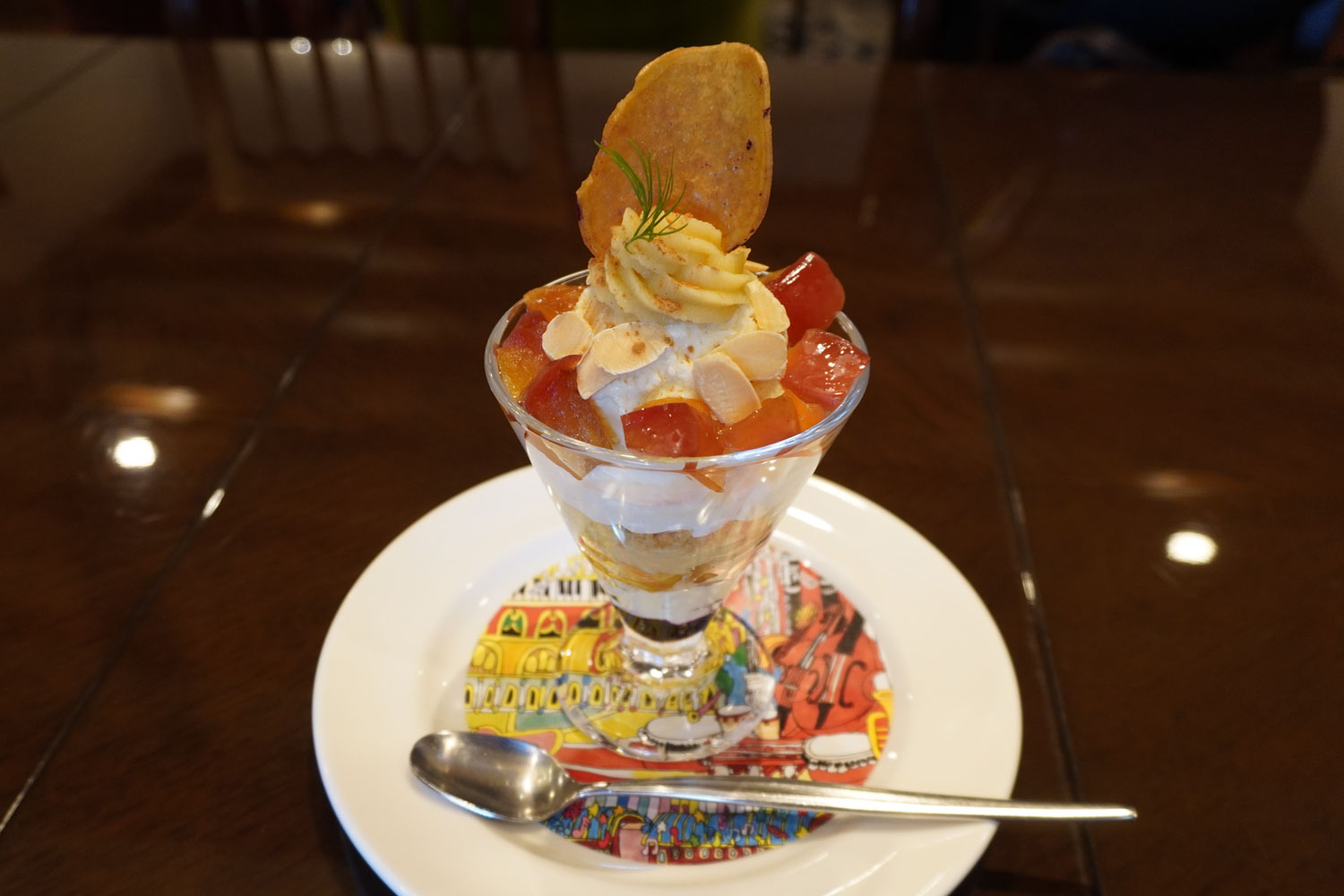 紅玉りんご＆スイートポテトのパフェ