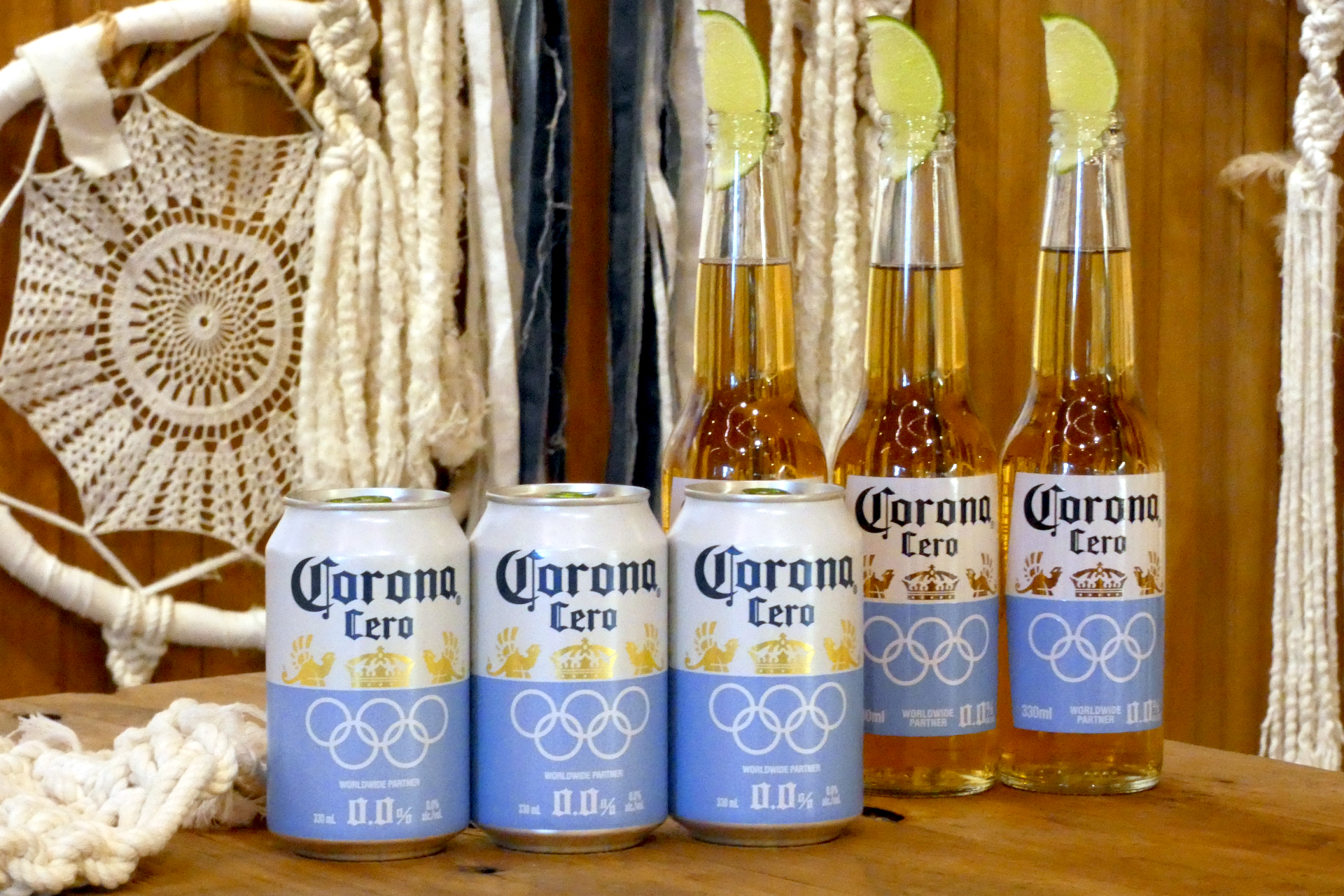 冬季オリンピック仕様のCorona Cero（コロナ セロ）