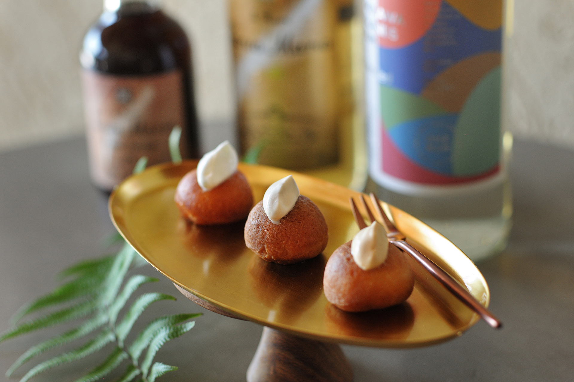 「3種の小さなサバラン」