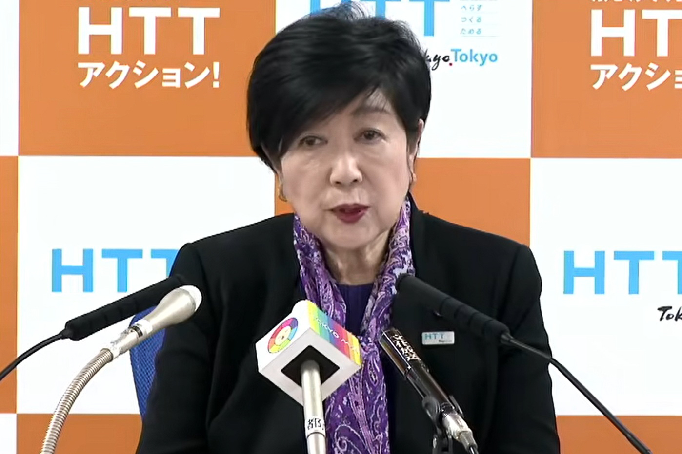 小池百合子東京都知事（11月28日の会見より）