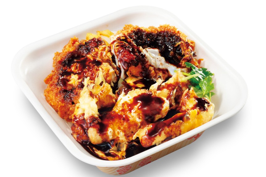 豚ロース天とチキンカツ丼弁当