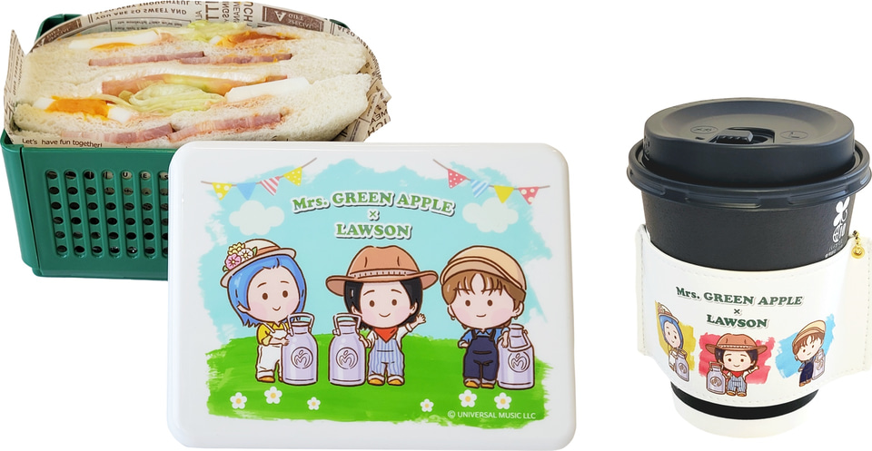 ローソン×Mrs. GREEN APPLEキャンペーン、12月16日開始！ ミセスの