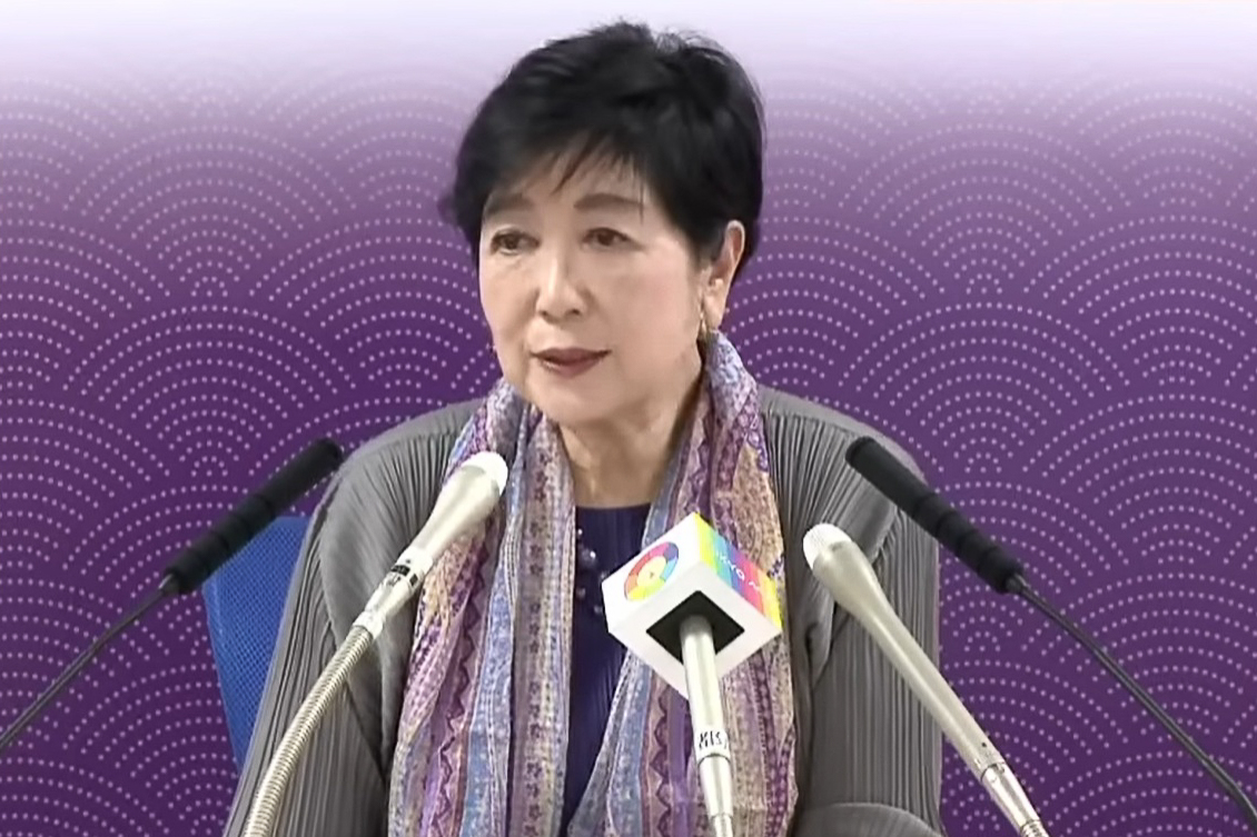 小池百合子東京都知事（12月12日の会見より）