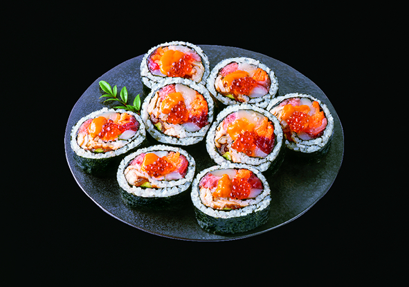 「匠の海鮮極太巻」（3866円）