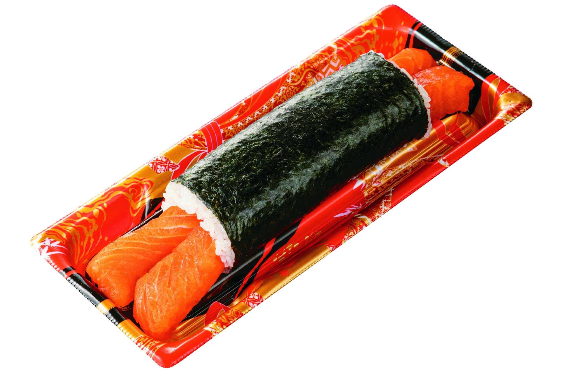 「飛び出す桃太郎サーモン巻」（1598円）